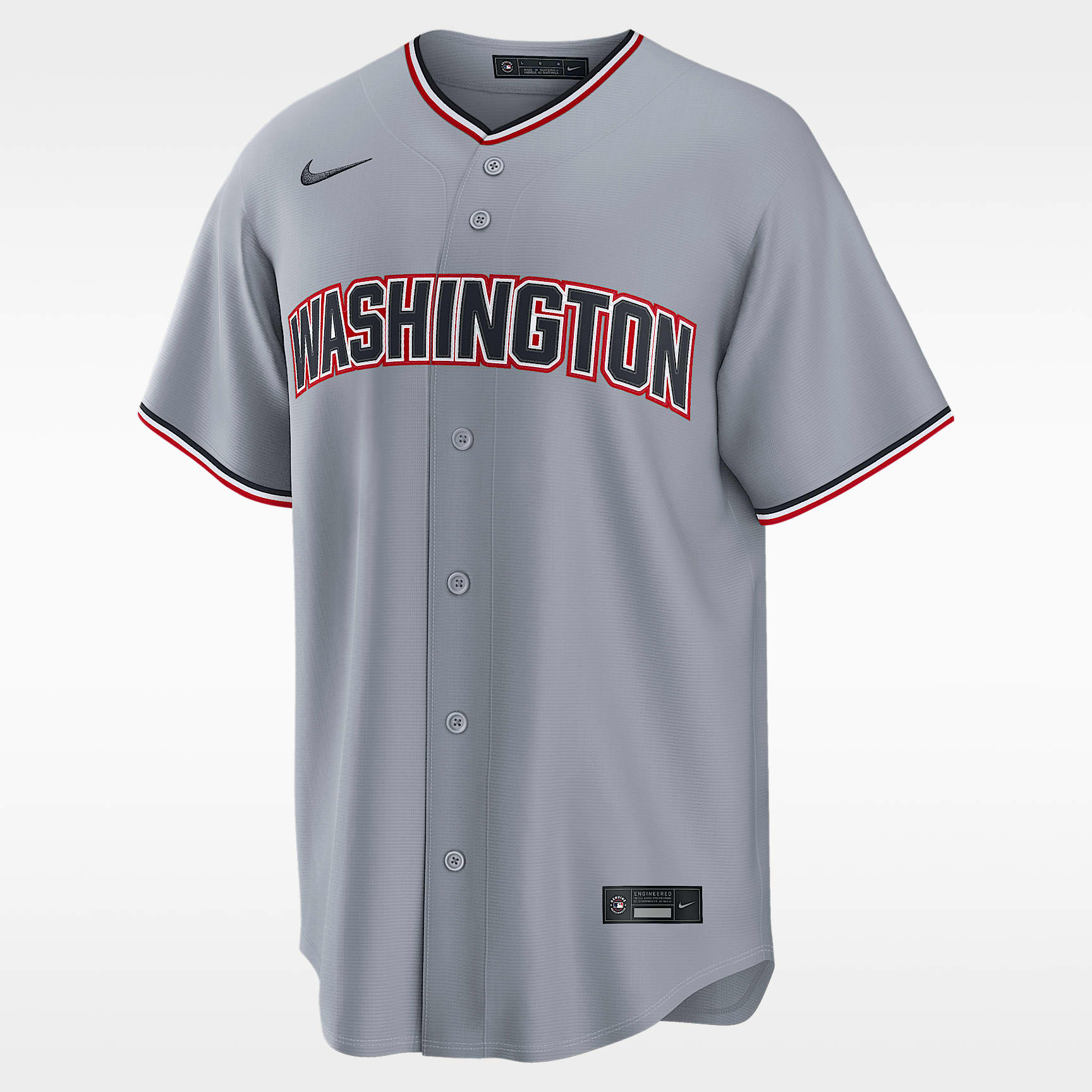 James Wood Washington Nationals Men's Nike MLB Replica Jersey
